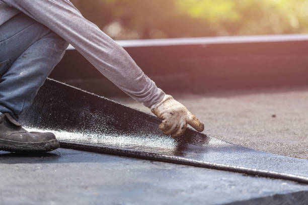 Professional Basement Waterproofing technician working in Williamsport, TN